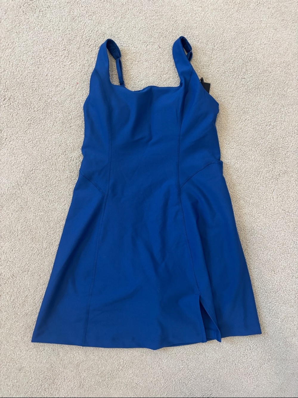 Sleeveless Mini Dress in Vibrant Blue